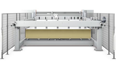 La version élévatrice dispose d'une table élévatrice de précision standard pour un débit élevé. La version élévatrice dispose d'une table élévatrice de précision standard pour un débit élevé.