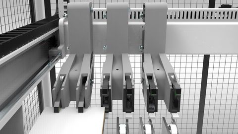 Les pinces flottantes standard avec commande intelligente via le logiciel vous offrent un gain de temps de cycle, de qualité de coupe et de protection des matériaux. Les pinces flottantes standard avec commande intelligente via le logiciel vous offrent un gain de temps de cycle, de qualité de coupe et de protection des matériaux.