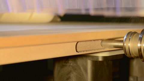 Moteurs de fraise ultra performants de l'agrégat de fraisage horizontal en option Fraise de serrure de portes pour les professionnels