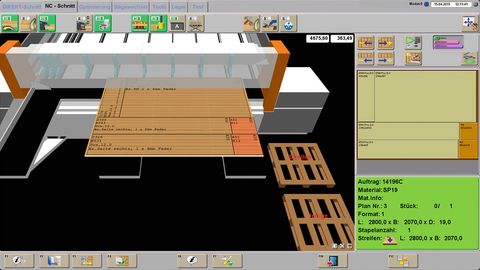 Interface graphique 3D Interface graphique 3D pour une utilisation et un déroulement intuitifs