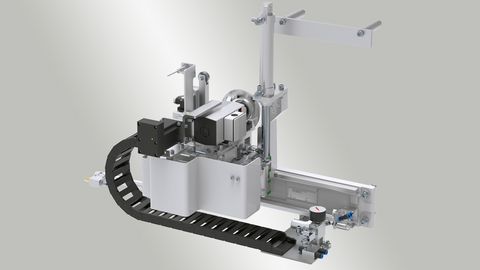 Eckkopieraggregat pour le traitement des angles jusqu'à 3 mm d'épaisseur Eckkopieraggregat pour le traitement des angles jusqu'à 3 mm d'épaisseur