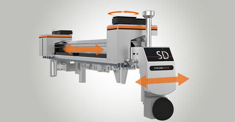 EPICON 7135 - Centre d'usinage CNC à 5 axes comme support de